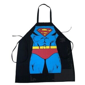 Superman novelty apron man of steel costume apron kitchen gear BBQ Apron